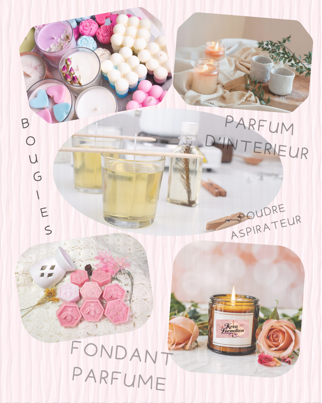 bougies - fondants - brumes d'intérieur formation