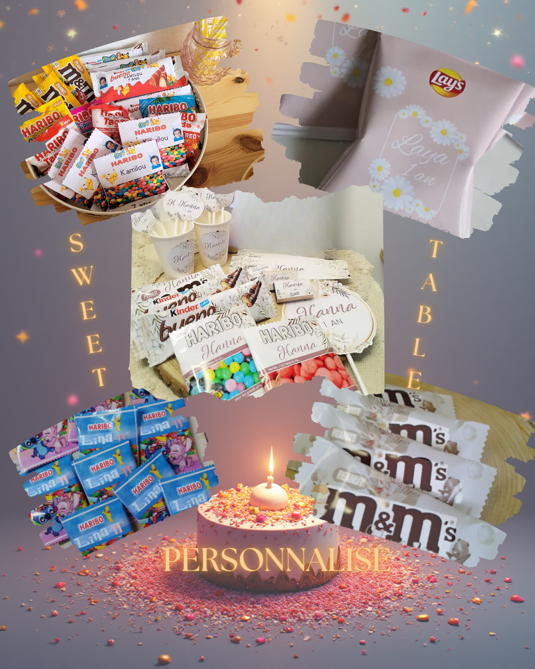 Formation sweet table + tricotin